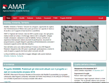 Tablet Screenshot of amat-mi.it